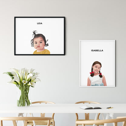 Custom Illustrated Portraits