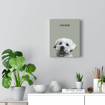 Custom Pet Portrait (Canvas)