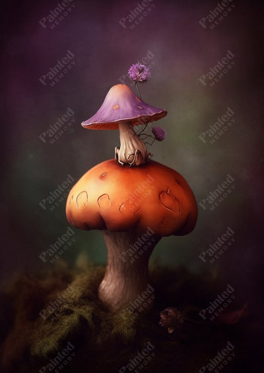 Enchanted Toadstool - Painted Memory