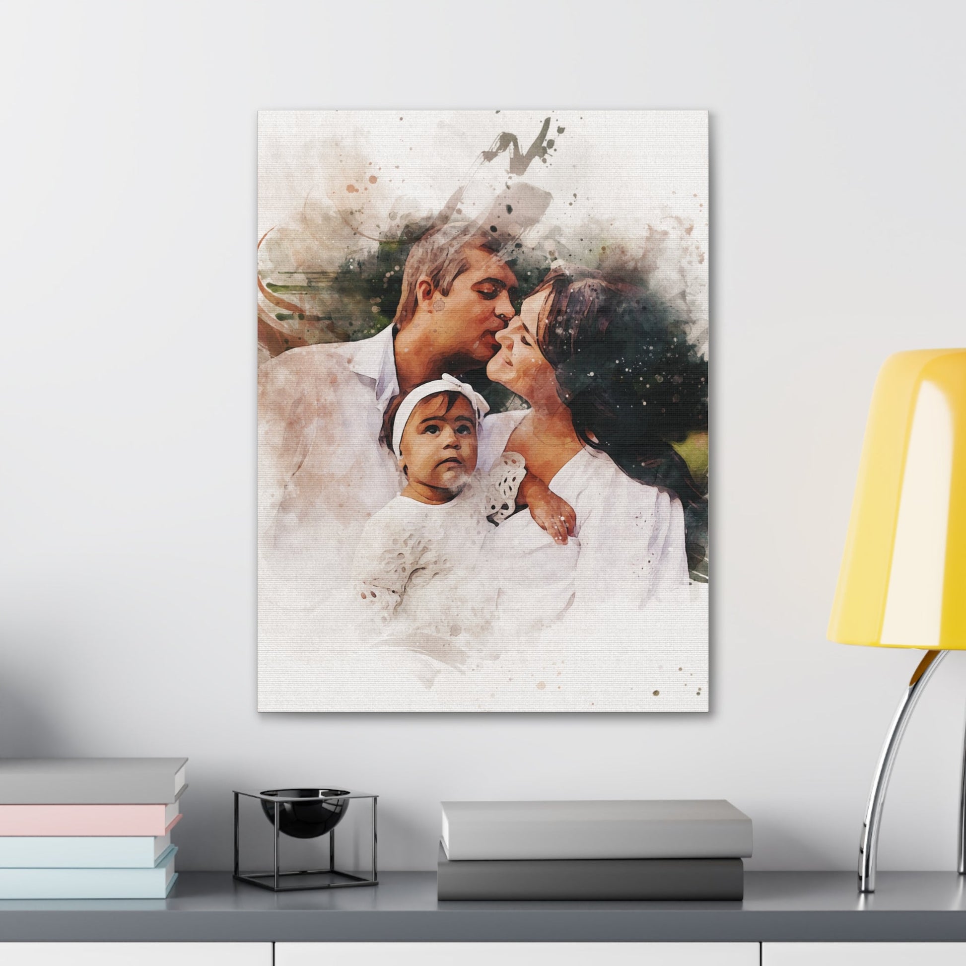 Personalized Gallery Canvas Wrap - Painted Memory