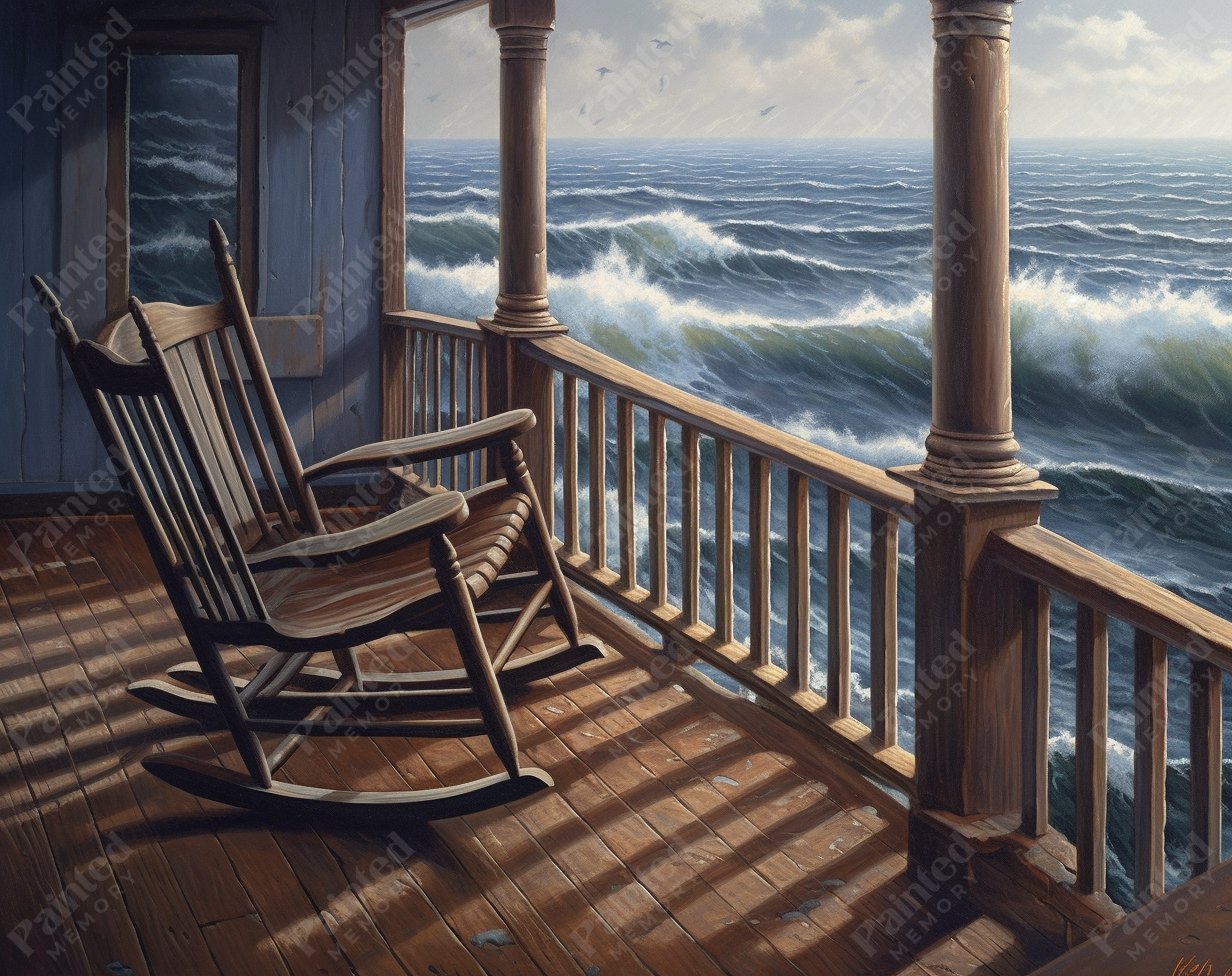 Seaside Serenity - Painted Memory